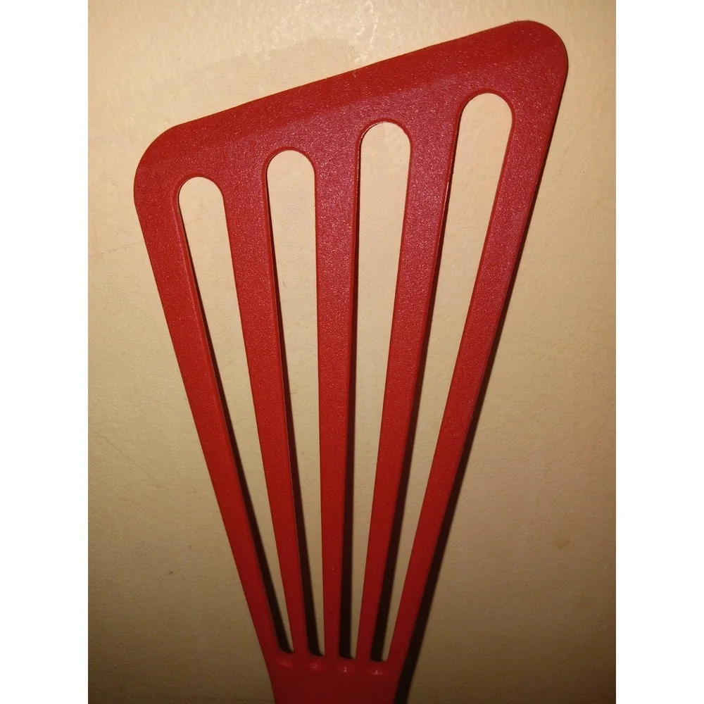 Rachael Ray Kitchen‎ tools Nylon Cooking Utensils Spatula Fish Turner Spoons Red